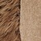 FabricLA Shaggy Faux Fur Fabric - 15&#x22; X 15&#x22; Inches Pre-Cut - Use Fake Fur Fabric for DIY, Craft Fur Decoration, Fashion Accessory, Hobby - Light Brown